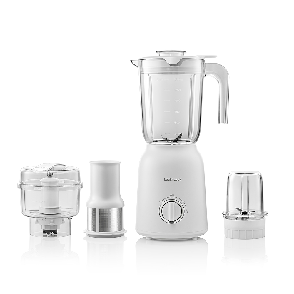 Máy Xay Sinh Tố Locknlock Multi Blender 220 - 240V, 50/60Hz, 800W, 1.5L - Màu Trắng - EJM416WHT, , large image number 1